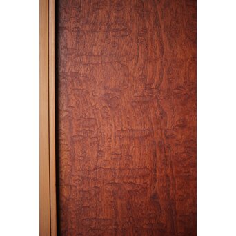 マホガニー玉杢/泡杢 一枚板欄間 4枚1組　R0124Y 