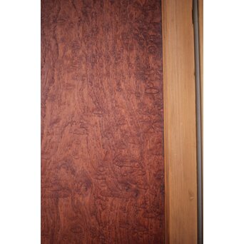 マホガニー玉杢/泡杢 一枚板欄間 4枚1組　R0124Y 