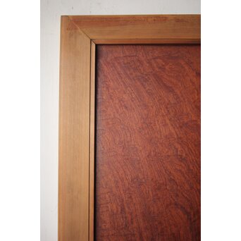 マホガニー玉杢/泡杢 一枚板欄間 4枚1組　R0124Y 