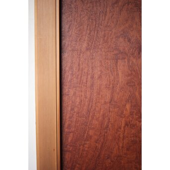 マホガニー玉杢/泡杢 一枚板欄間 4枚1組　R0124Y 