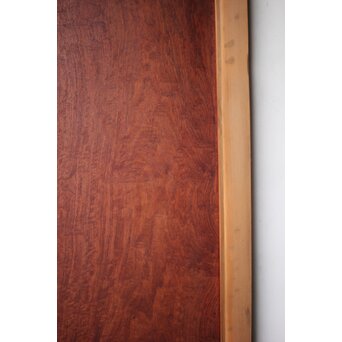 マホガニー玉杢/泡杢 一枚板欄間 4枚1組　R0124Y 