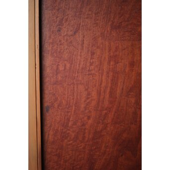 マホガニー玉杢/泡杢 一枚板欄間 4枚1組　R0124Y 