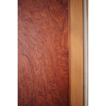 マホガニー玉杢/泡杢 一枚板欄間 4枚1組　R0124Y 