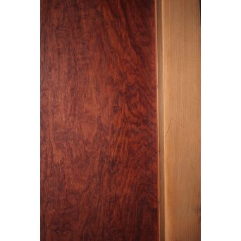 マホガニー玉杢/泡杢 一枚板欄間 4枚1組　R0124Y 