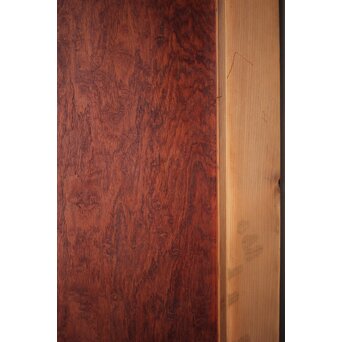 マホガニー玉杢/泡杢 一枚板欄間 4枚1組　R0124Y 