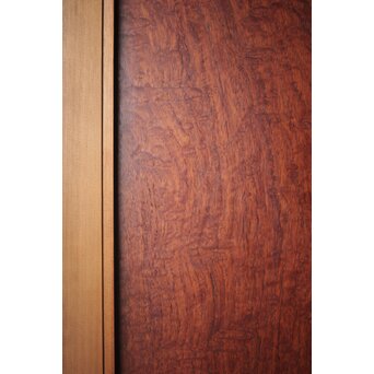 マホガニー玉杢/泡杢 一枚板欄間 4枚1組　R0124Y 