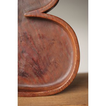 瓢型 煎茶盆 肥松盆　X313 