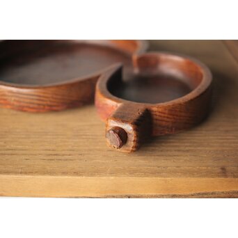 瓢型 煎茶盆 肥松盆　X313 