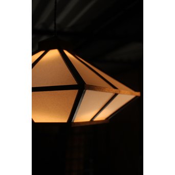 吉田璋也 ダイアモンド幾何学ペンダント照明　A2070 