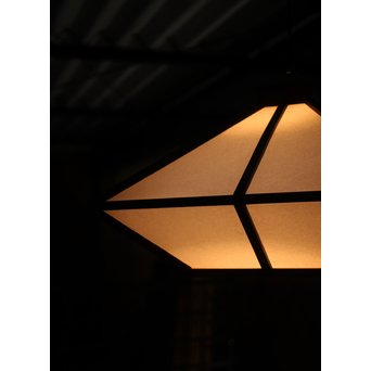 吉田璋也 ダイアモンド幾何学ペンダント照明　A2070 