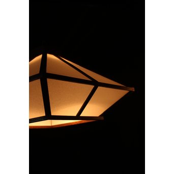 吉田璋也 ダイアモンド幾何学ペンダント照明　A2071 