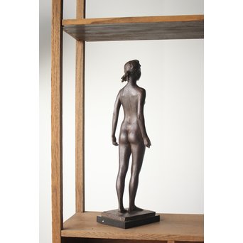 佐藤健次郎 「太陽の子」ブロンズ 共箱 タトウ付　M277 