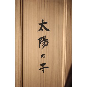 佐藤健次郎 「太陽の子」ブロンズ 共箱 タトウ付　M277 