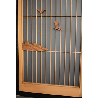 富士 書院欄間 5枚1組　R0127 