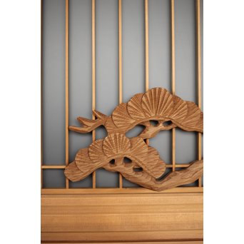 富士 書院欄間 5枚1組　R0127 