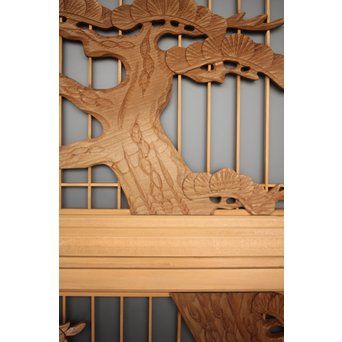 富士 書院欄間 5枚1組　R0127 