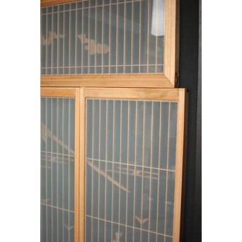 富士 書院欄間 5枚1組　R0127 