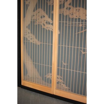 富士 書院欄間 5枚1組　R0127 