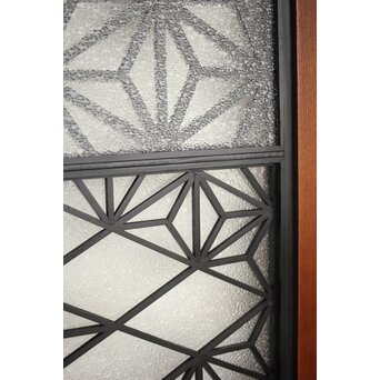 極上2種組子 両面ガラス建具　GD0073Y 