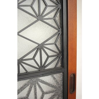 極上2種組子 両面ガラス建具　GD0073Y 