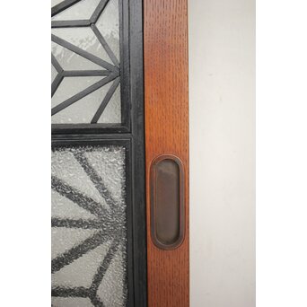 極上2種組子 両面ガラス建具　GD0073Y 