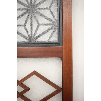 極上2種組子 両面ガラス建具　GD0073Y 