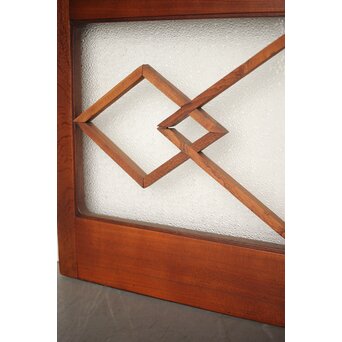 極上2種組子 両面ガラス建具　GD0073Y 