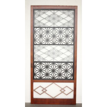 極上2種組子 両面ガラス建具　GD0073Y 