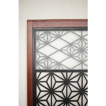 極上2種組子 両面ガラス建具　GD0073Y 