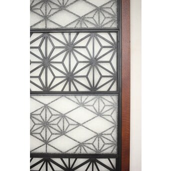 極上2種組子 両面ガラス建具　GD0073Y 