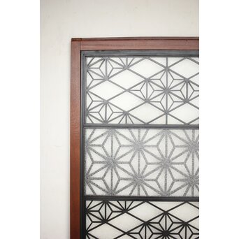 極上2種組子 両面ガラス建具　GD0073Y 