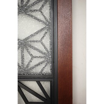 極上2種組子 両面ガラス建具　GD0073Y 