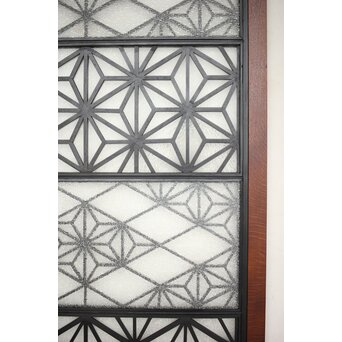 極上2種組子 両面ガラス建具　GD0073Y 