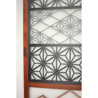 極上2種組子 両面ガラス建具　GD0073Y 