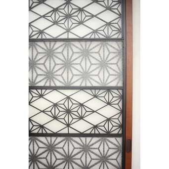 極上2種組子 両面ガラス建具　GD0073Y 