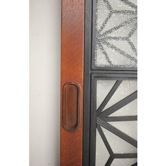 極上2種組子 両面ガラス建具　GD0073Y 