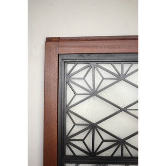 極上2種組子 両面ガラス建具　GD0073Y 