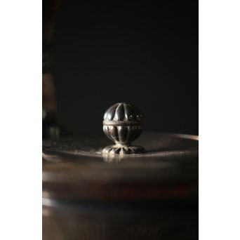 尚古堂 純銀平手提砲口湯沸/銀瓶　M278 