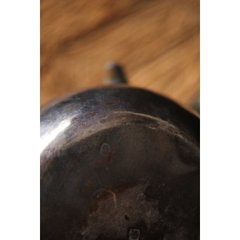 尚古堂 純銀平手提砲口湯沸/銀瓶　M278 