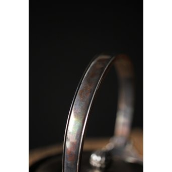 尚古堂 純銀平手提砲口湯沸/銀瓶　M278 