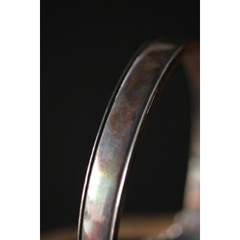 尚古堂 純銀平手提砲口湯沸/銀瓶　M278 