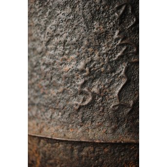 龍文堂 安之介造 道安形 鉄瓶 湯沸 共箱　M279 