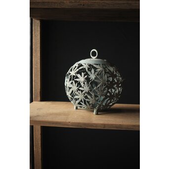 紅葉尽 球体灯籠　A2075 