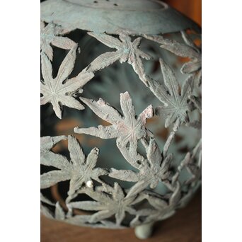 紅葉尽 球体灯籠　A2075 