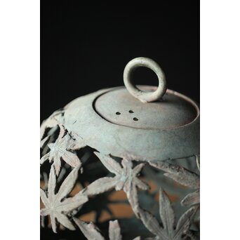 紅葉尽 球体灯籠　A2075 