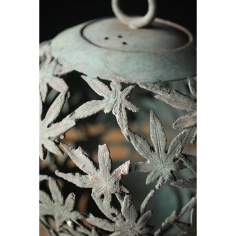 紅葉尽 球体灯籠　A2075 