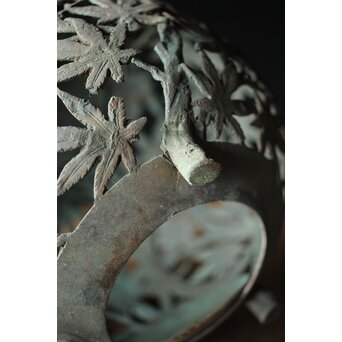 紅葉尽 球体灯籠　A2075 