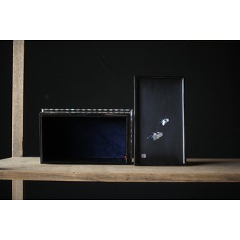 柳畔居古拙/梶古拙 青貝菊 宝石箱　Q281 