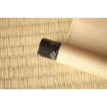 倣 小川芋銭 [芭蕉蛙図] 紙本 掛軸　Z271 