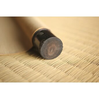 倣 小川芋銭 [芭蕉蛙図] 紙本 掛軸　Z271 